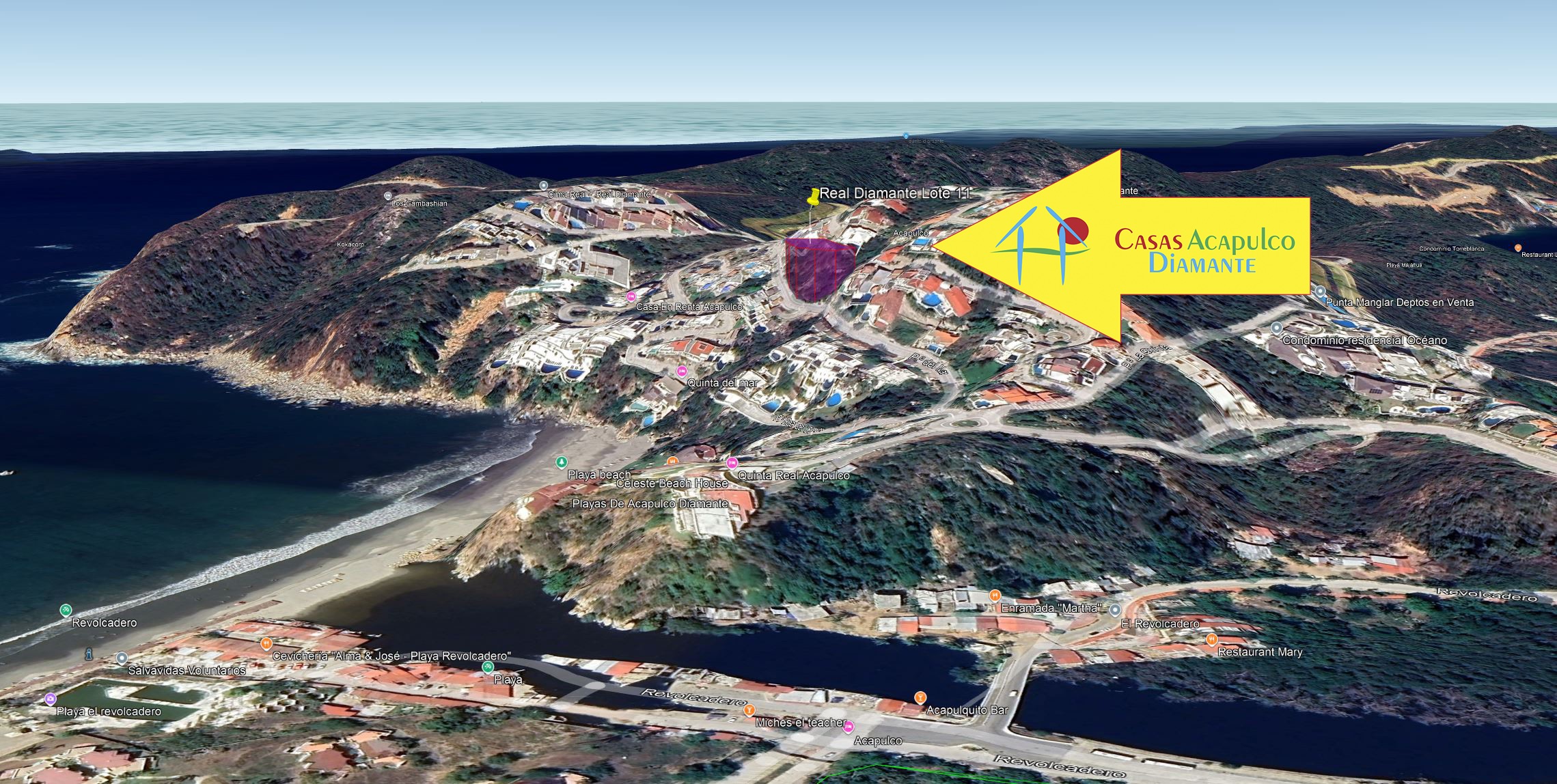 Terreno Real Diamante Lote 11 - Vista aérea 2